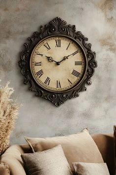 Pastel Matte Modern Silent Clock