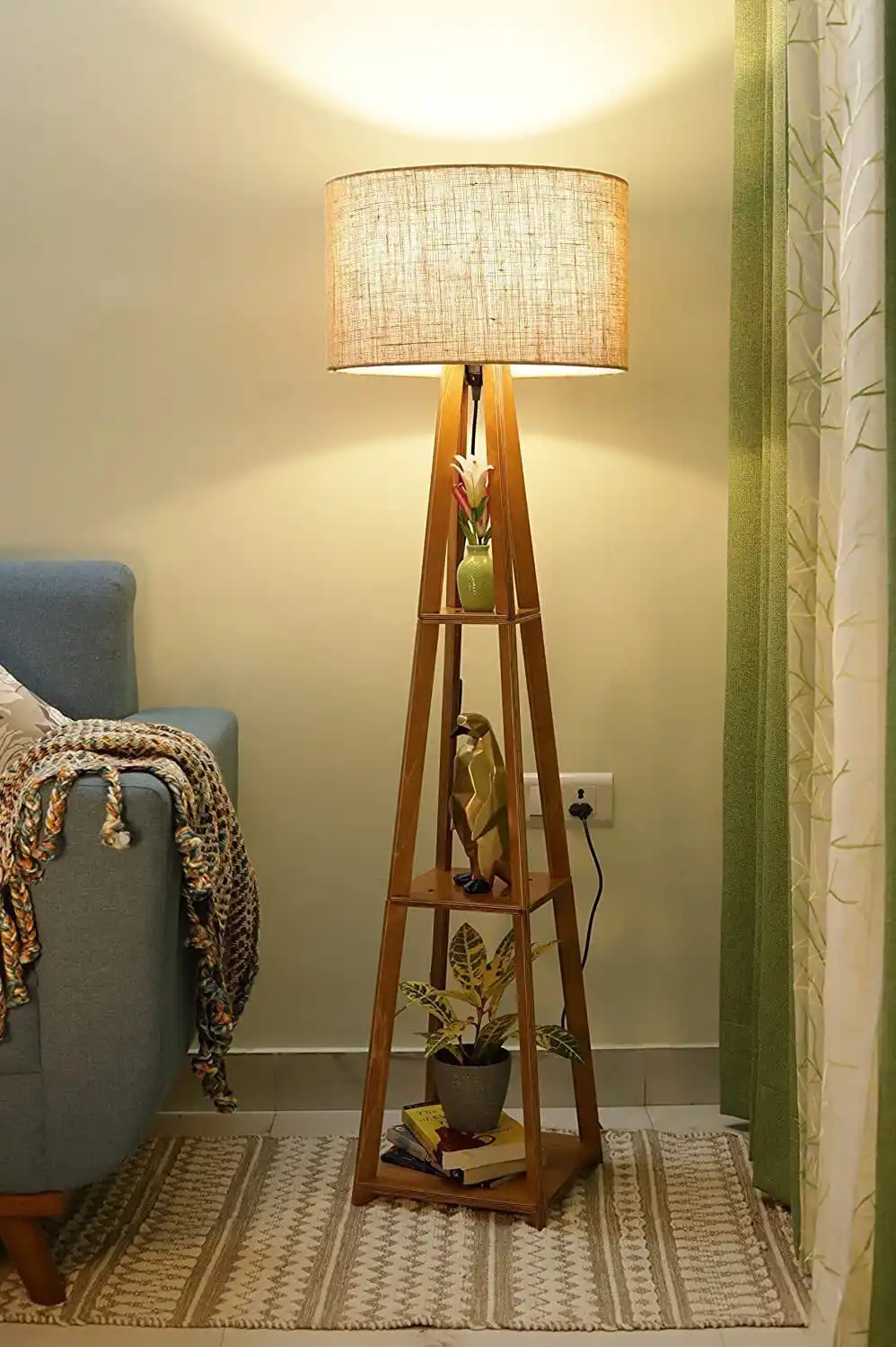 Industrial Brass Dome Desk Lamp