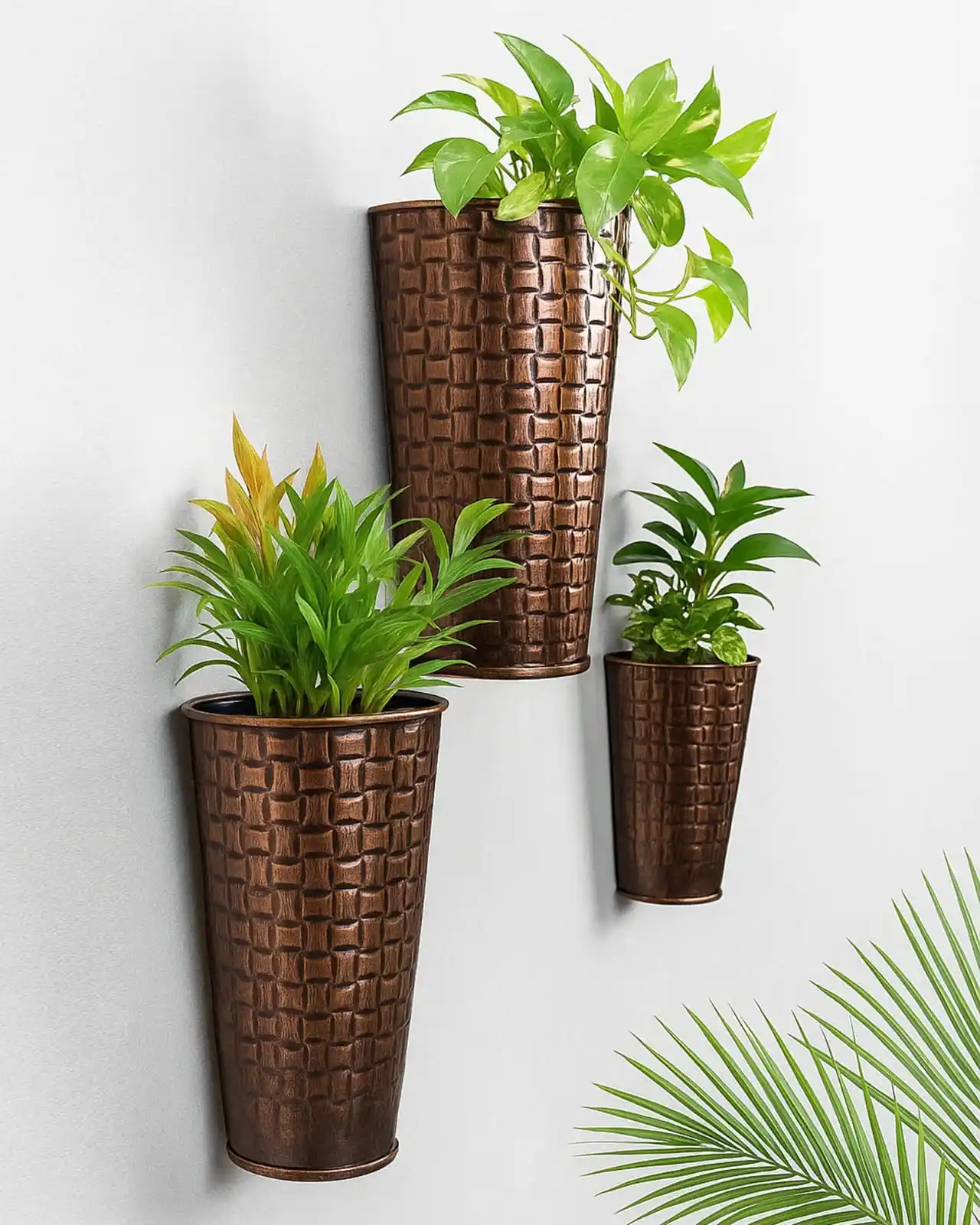 Matte White Textured Ceramic Vase